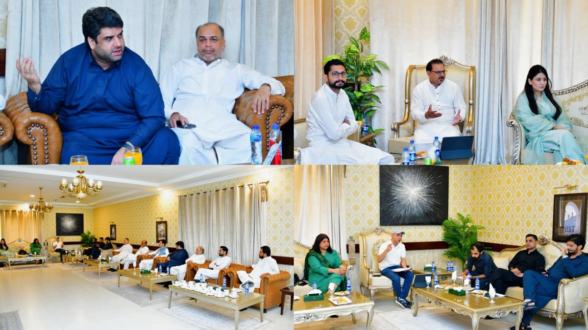 Baksher Boto (@baksher_boto321) on Twitter photo An important meeting of the Pakistan Peoples Party's digital team was held in Isb,during which strategies to make the party's narrative more effective were discussed.The meeting also focused on social media planning and strengthening communication with the public.
<a href="/sharjeelinam/">Sharjeel Inam Memon</a> An important meeting of the Pakistan Peoples Party's digital team was held in Isb,during which strategies to make the party's narrative more effective were discussed.The meeting also focused on social media planning and strengthening communication with the public.
<a href="/sharjeelinam/">Sharjeel Inam Memon</a>