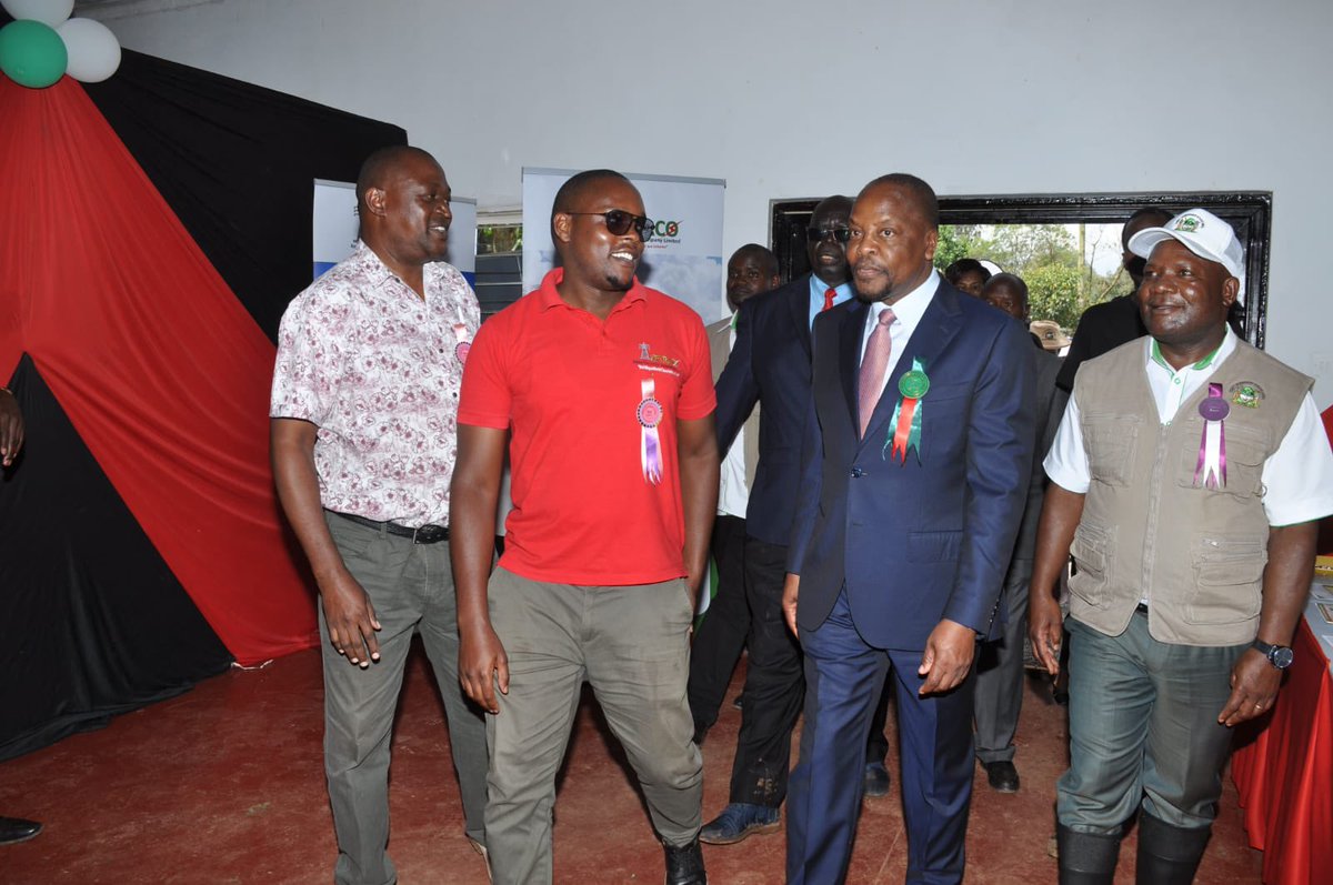 KETRACO1's tweet image. Agriculture CS Led High-Level Delegation to KETRACO Booth at Kakamega ASK Show 2025
Agriculture Cabinet Secretary Sen. Mutahi Kagwe, MBS singled out the KETRACO booth for a special engagement during his tour of the 2025 Kakamega ASK Show, leading a high-level delegation that…