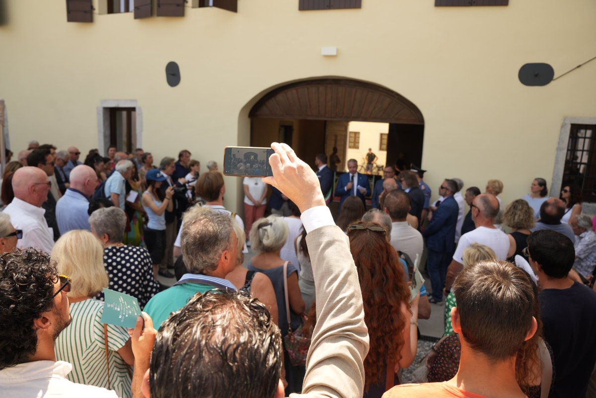 Inaugurato questa mattina 𝗣𝗔𝗟𝗔𝗭𝗭𝗢 𝗕𝗥𝗨𝗡𝗡𝗘𝗥-𝗦𝗘𝗚𝗥𝗘'
ad #Aquileia 

Qui il dettaglio completo della news shorturl.at/1Ksnk

<a href="/regioneFVGit/">Regione FVG</a> <a href="/MiC_Italia/">Ministero della Cultura</a> <a href="/emanuelezorino/">Emanuele Zorino</a>