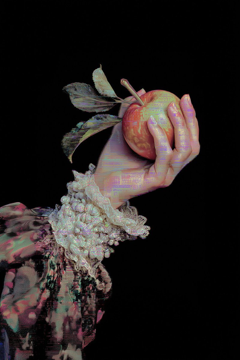 naivartai's tweet photo. π Would
A baroque glitch of temptation and code.
100 minted Β· 48 collected Β· 52 remain.
For 0.01 tez, she waits β elegant, pixelated, timeless.
Will you take the bite?
https://t.co/49PS2WdoXt
#NFTartist #objktNFTs #openobjkt #SupportEachOthers
#NFTDROPS #ArtistDrop #glitchart #TezosArt #editiondrop