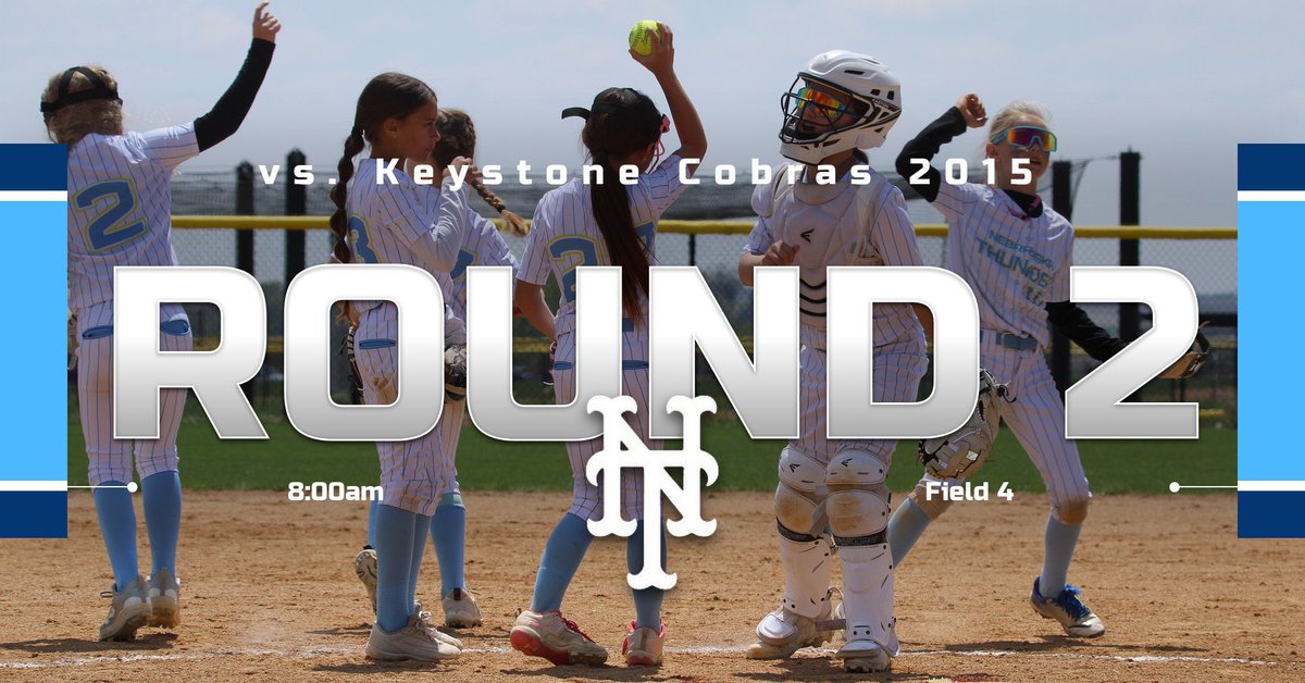 SURVIVE AND ADVANCE

🆚 Keystone Cobras 2015
⏰ 8:00am
📍 Nebraska Multisport Complex - Field 4
🥎 Game Changer: web.gc.com/teams/8hAfEKtC…