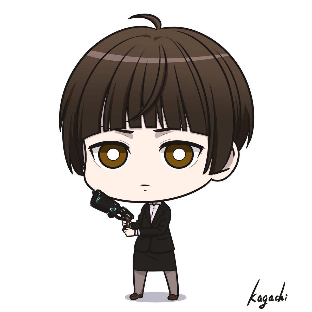 kagachi_il's tweet photo. PSYCHO-PASS
常守　朱🧠

人生の中でも大好きなPSYCHO-PASS！
朱ちゃんがどんどん頼りがいがある女性になっていってて感動🥺
2期でも先輩として理想の上司になってた❣️

#イラスト 
#illustrator 
#anime 
#manga 
#デフォルメ 
#常守朱 
#akane 
@psychopass_tv https://t.co/nt814hAkYy