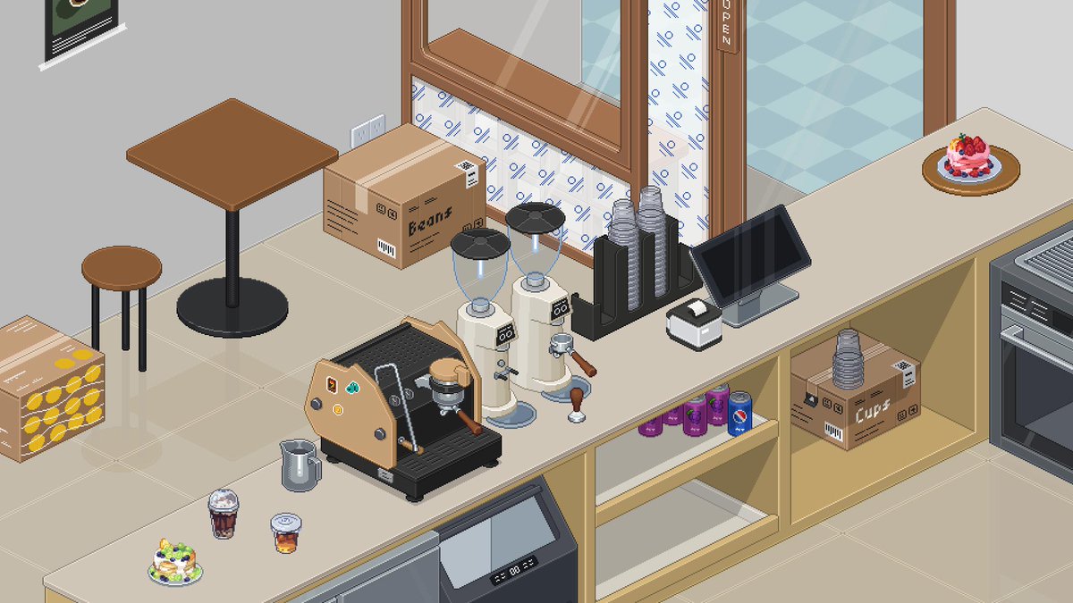 DogHockGames's tweet photo. ☕【新作ゲーム情報】☕
ついに『Become Barista』のSteamストアページが公開されました！なんと宣伝なしの3日間で600ものウィッシュリスト登録を達成！これは皆さんの期待の表れだと感激しています✨

今すぐウィッシュリストへ追加🔗
https://t.co/pZo0wSHGpb

#インディーゲーム #Steam新作 https://t.co/oor7gypdZ5
