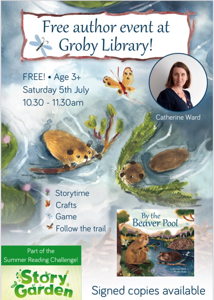 Groby C Library (@grobyclibrary) on Twitter photo It’ll soon be time for the Summer Reading Challenge!
<a href="/ewoodvilleps/">Elizabeth Woodville</a> <a href="/MartinshawPS/">Martinshaw Primary</a> <a href="/LJG_academy/">Lady Jane Grey cps</a> <a href="/NewtownLPS/">Newtown Linford Primary School</a> We’re launching it with a special event on 5 July led by <a href="/CatherineWard0/">Catherine Ward</a> featuring her book ‘By the Beaver Pool’ one of the recommended books for this year’s challenge. It’ll soon be time for the Summer Reading Challenge!
<a href="/ewoodvilleps/">Elizabeth Woodville</a> <a href="/MartinshawPS/">Martinshaw Primary</a> <a href="/LJG_academy/">Lady Jane Grey cps</a> <a href="/NewtownLPS/">Newtown Linford Primary School</a> We’re launching it with a special event on 5 July led by <a href="/CatherineWard0/">Catherine Ward</a> featuring her book ‘By the Beaver Pool’ one of the recommended books for this year’s challenge.