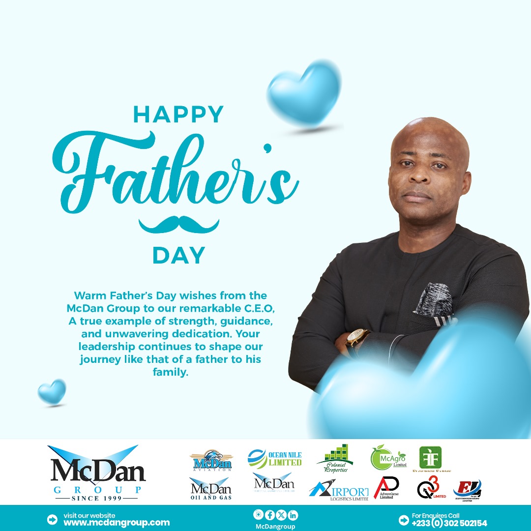 Electrochem_gh's tweet photo. Happy Father’s Day from Electrochem Ghana!
Today, we celebrate the strength, dedication, and unwavering support of fathers everywhere — especially those in our workforce, our communities, and across the salt value chain.

#FathersDay #ElectrochemGhana #CommunityMatters https://t.co/gNqnvEA4Cu