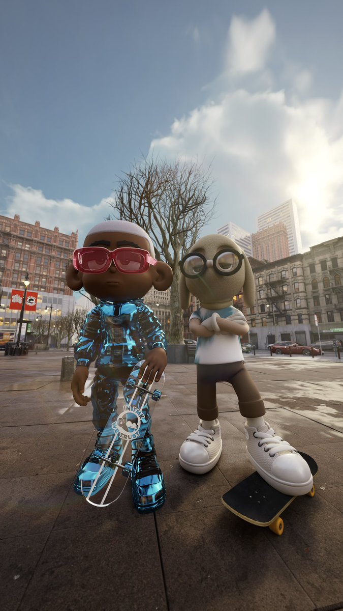 Do you even skate 🛹 ?  

We are looking for more #Beasts to show us their skills.. #TMKNFT #AKCB #THEMONEYKIDS