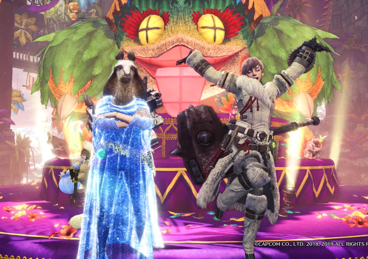 upako0123's tweet image. ワイルズでモンハンの楽しさを知れたので途中挫折したアイスボーンを昨日から再開しました( ՞. ̫.՞)

私のお師匠はケルビーの妖精😂
変なんだわwww
#MHWI