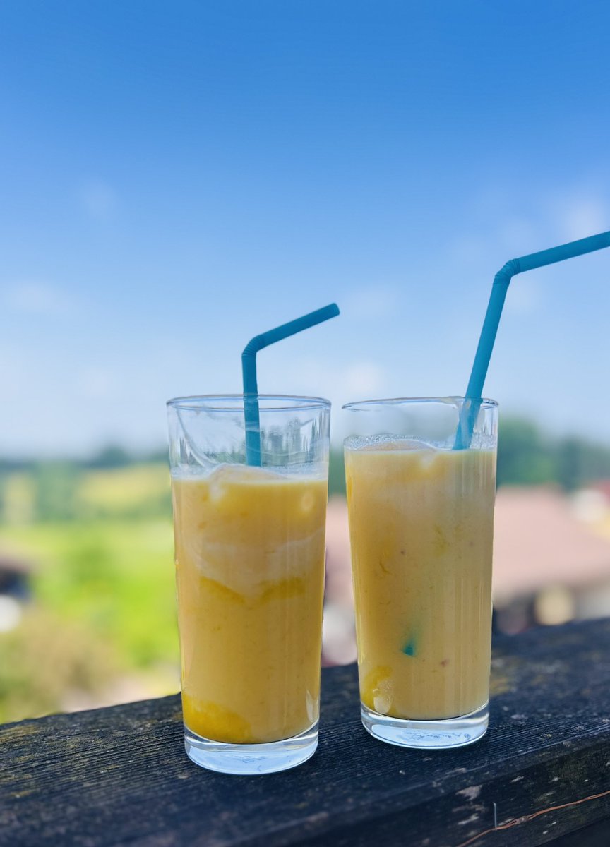 Mango Lassi, selbst gemacht.
Bei der Klimakrise besser als jeder Eiskaffee!