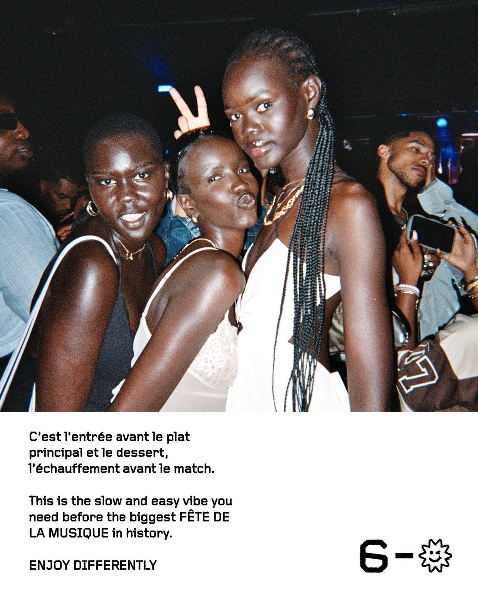 FDLM WEEKENDER avec <a href="/sixtionevents/">SIXTION</a> 🌟

FRIDAY NITE IN PARIS

TICKETS DROP 4PM (LDN TIME) / 5PM (PARIS TIME)

ENJOY DIFFERENTLY 📍

shotgun.live/events/sixtion…