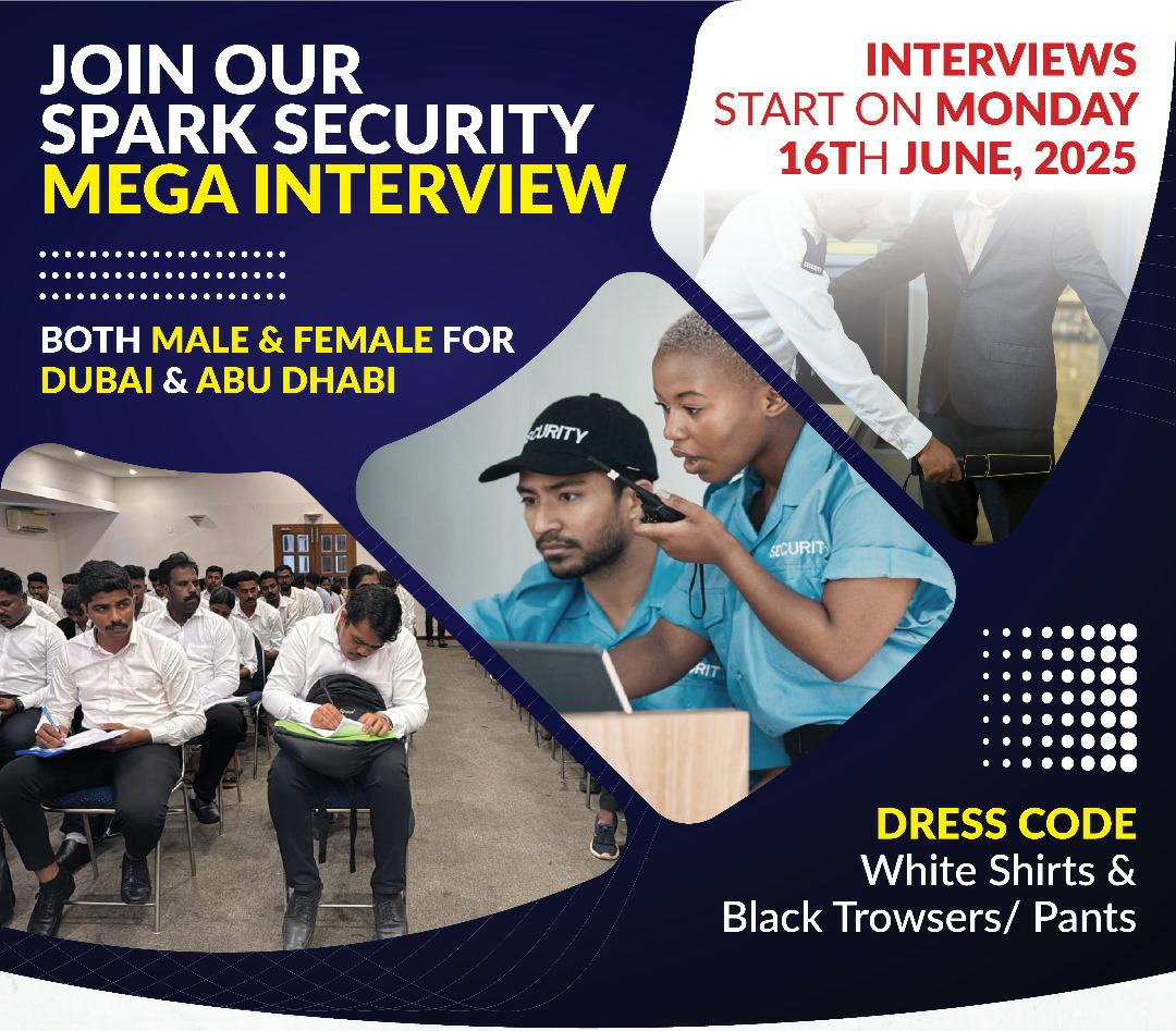 ChristoSenyimba's tweet image. Banange a abanonya ku milimu gya security e UAE, inbox. Interviews are tomorrow (monday). You MUST be tall.
