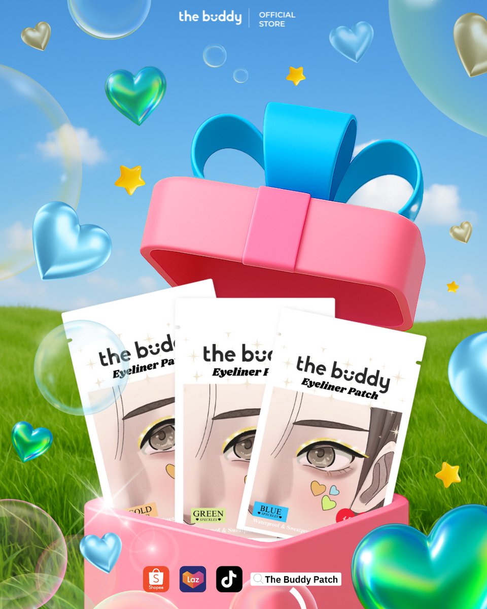 TheBuddyPatchTH's tweet image. ✨เปิดกล่องความปัง! พร้อมเฉิดฉายได้ในไม่กี่วิ✨ แต่งตาไม่เก่ง? มือไม่นิ่ง? ไม่มีเวลา? หมดปัญหาด้วย The Buddy Eyeliner Patch ที่ใครลองก็ติดใจ 💖 มีให้เลือกหลายสี! ใช้ง่าย แค่แปะก็ปัง กันน้ำ กันเหงื่อ
🛒 พร้อมส่งแล้วที่ Shopee, Lazada, TikTok Shop
#EyelinerPatch #TheBuddyPatch