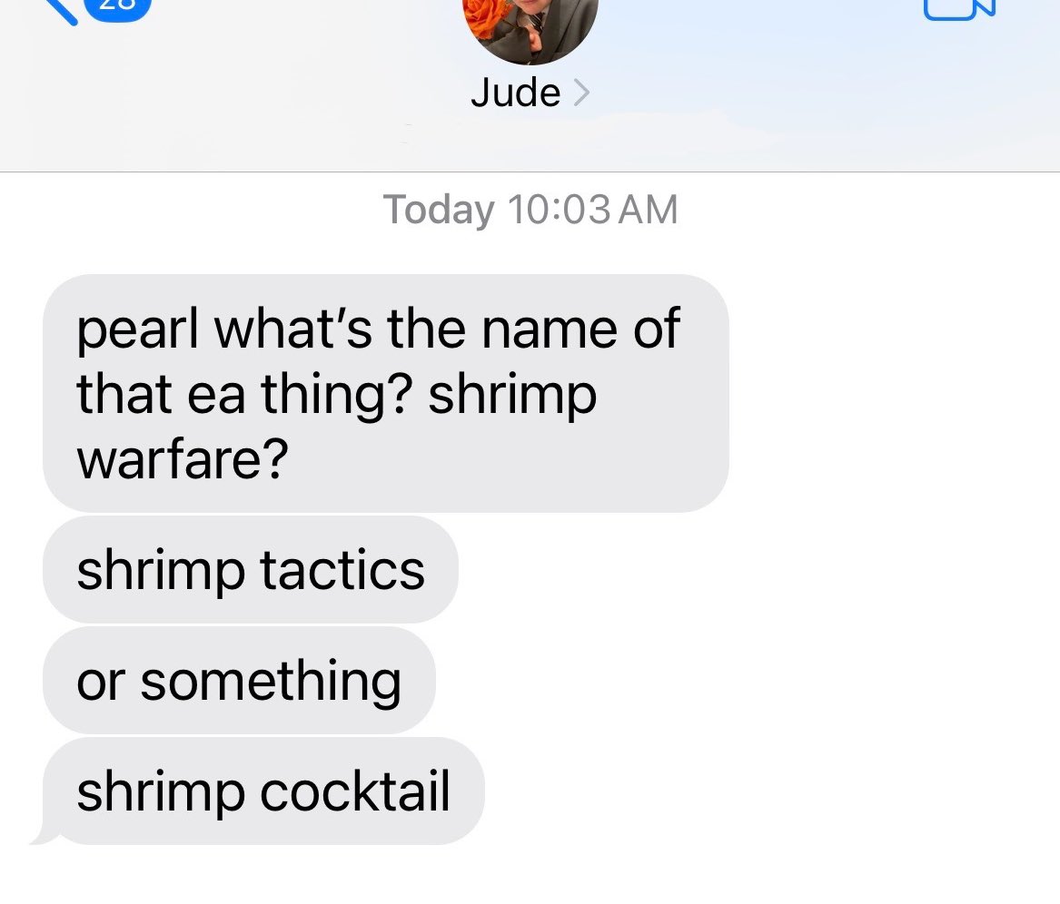 Woke up to this text from my little brother this morning