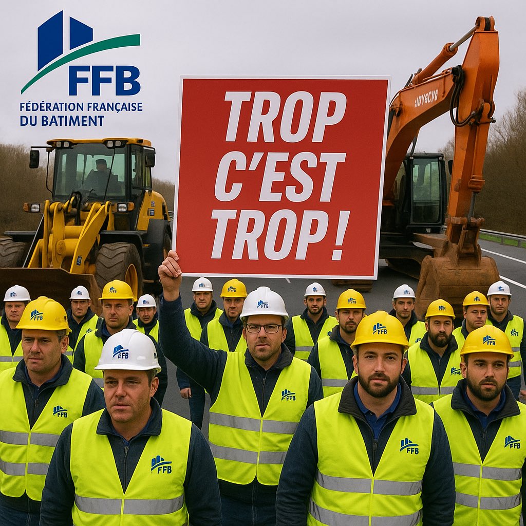 #statutdubailleurprivé #MaPrimeRenov 

<a href="/OSalleron/">Olivier Salleron</a> <a href="/FFBatiment/">FFB</a> <a href="/HabitatFFB/">Pôle Habitat FFB</a> 
🛑 La rue, la seule issue ?
<a href="/EmmanuelMacron/">Emmanuel Macron</a> <a href="/Eric_R_Lombard/">Eric Lombard</a> <a href="/valerieletard/">Valérie Létard</a>