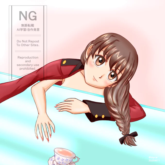 きわどくないVerも作ってみましたw #ルクリリ生誕祭2025