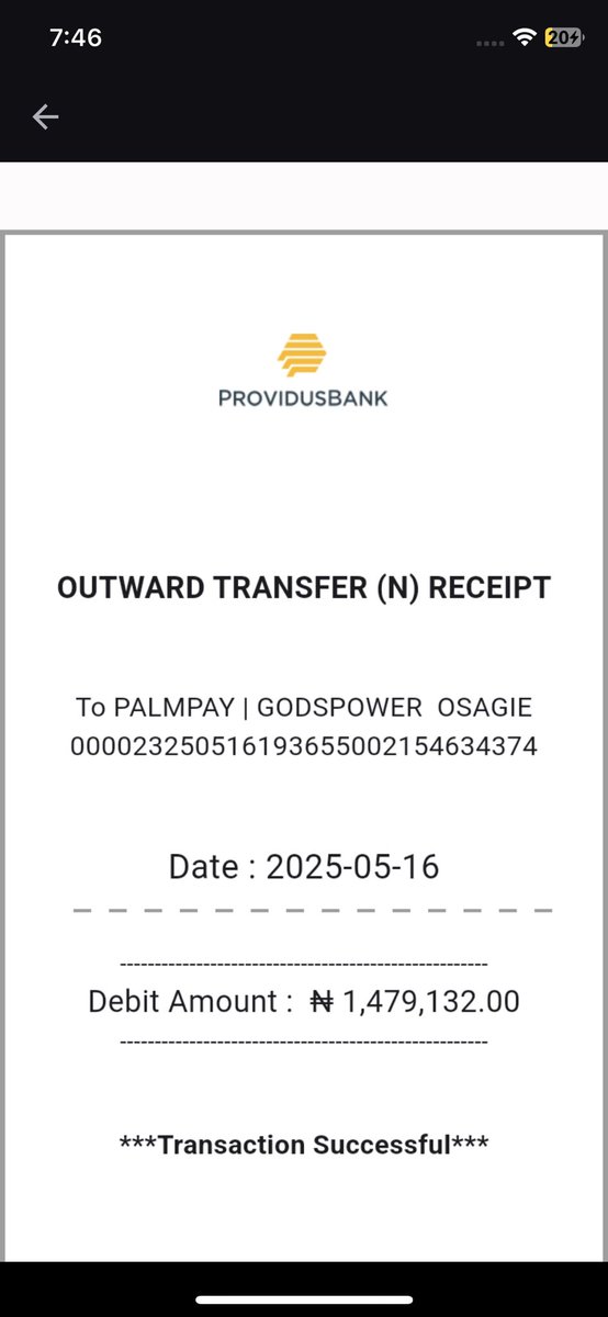 At this point I really I can’t hold it again because it’s no longer making sense

I don’t understand <a href="/palmpay_ng/">PalmPay Nigeria</a> 

On the 16th of may , I sold an asset of mine for the total sum of 1.4 million and made a mistake of dropping the wrong Palmpay account number and it got paid there.
