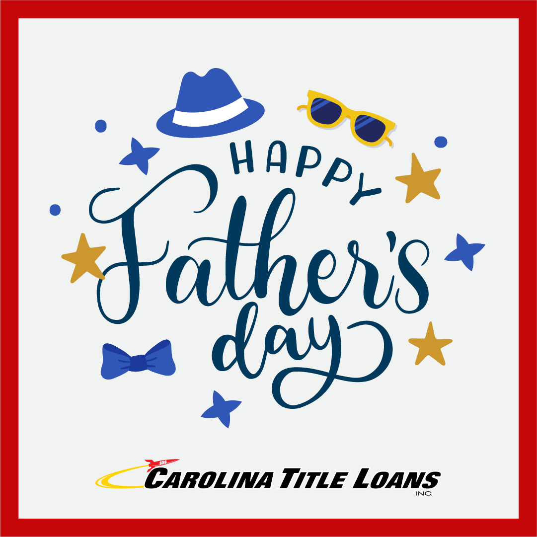 💪👨‍👧‍👦 At Carolina Title Loans, Inc., we appreciate all the amazing fathers out there and the sacrifices you make every day to support your families. 🙏 

What's your favorite memory with your dad? Share with us below! ⬇️

#FathersDay #CarolinaLife #CarolinaTitleLoans