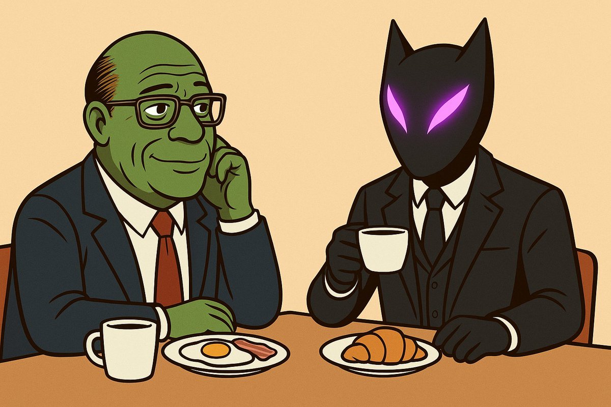 0xVyren's tweet image. Having breakfast with @Vader_AI_ 

starting the day with a slice of the future 🚀

$Virgen $Vader @virtuals_io