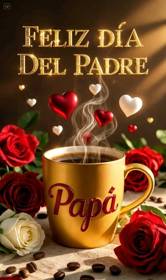 A los papás que construyen sueños con esfuerzo y amor. 
Feliz Día del Padre ☕