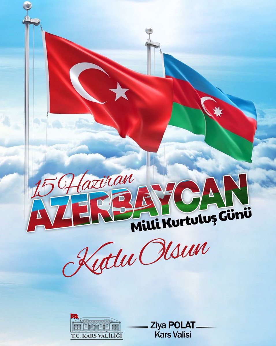 Can Azerbaycan'ın Milli Kurtuluş Günü Kutlu Olsun. 🇹🇷🇦🇿

#BirMilletİkiDevlet
#Türkiye 
#Azerbaycan