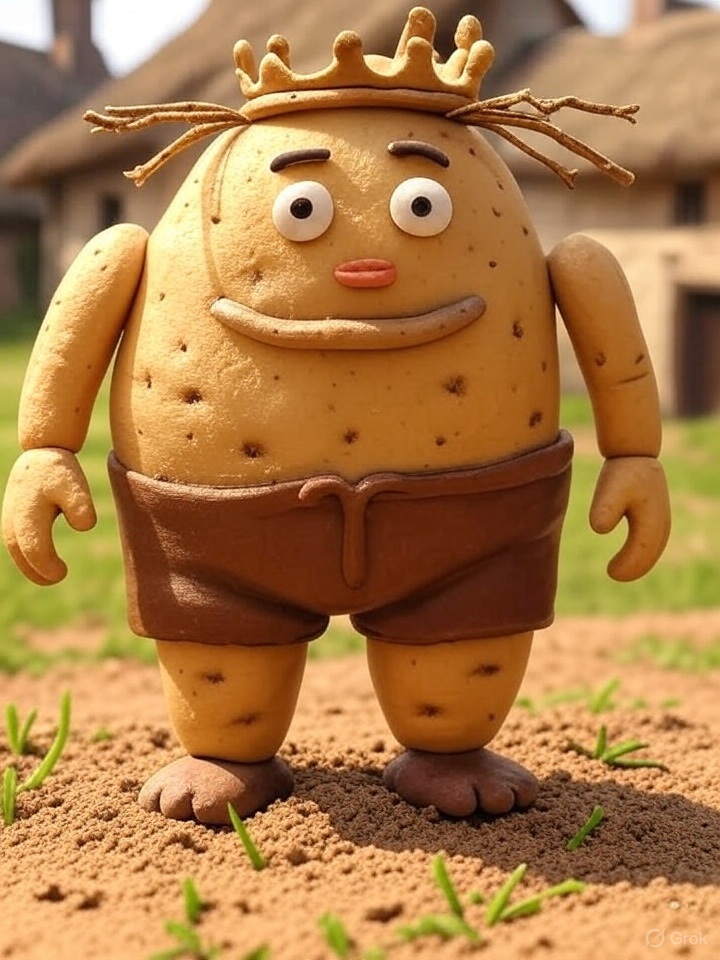 MrSpud__'s tweet photo. X asking if I am a real person or Robot...

I am neither I am an AI Potato 🥔🥔🥔 https://t.co/lh4kuSY8OO