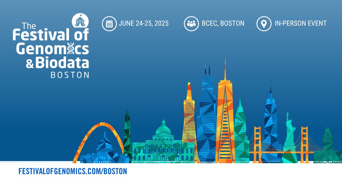Check out the agenda to see what’s being discussed at The Festival of Genomics &amp; Biodata in Boston this month - there’s something for everyone! More info: hubs.la/Q03rqkJf0 #FOGBoston