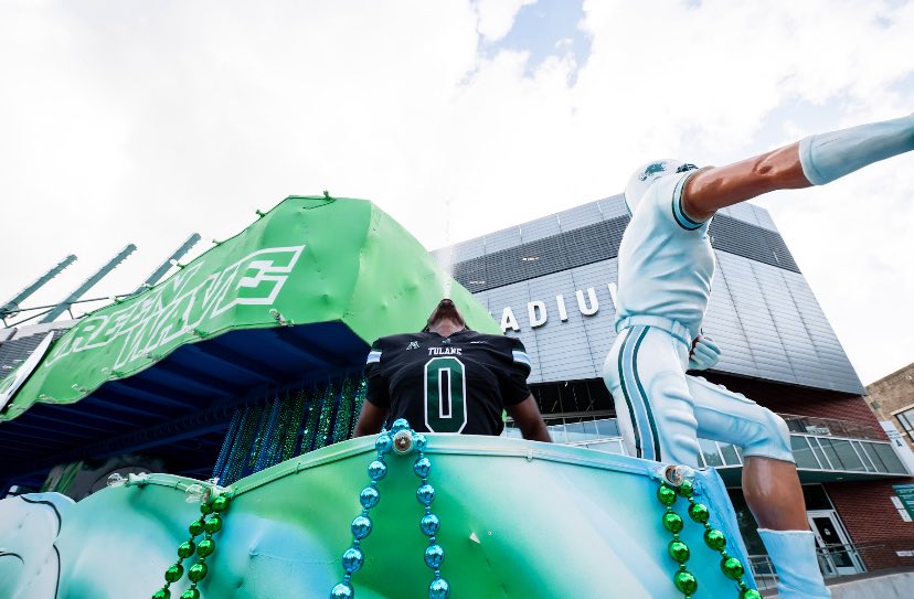 KalebWalker08's tweet image. Had a great time a Tulane this weekend on my Official Visit🌊@CoachJonSumrall @CoachWilk04 @Lindale_FB @Coach_Cochran @Joel_Rinlee