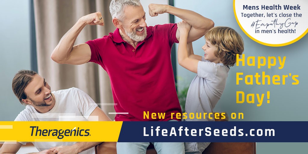 👨‍👦 Happy Father's Day! Encourage fathers in your care to prioritize their health by exploring new resources at LifeAfterSeeds.com. Our tools are designed to support informed decision-making in prostate cancer care. #FathersDay #MensHealthWeek #ProstateHealth #LifeAfterSeeds