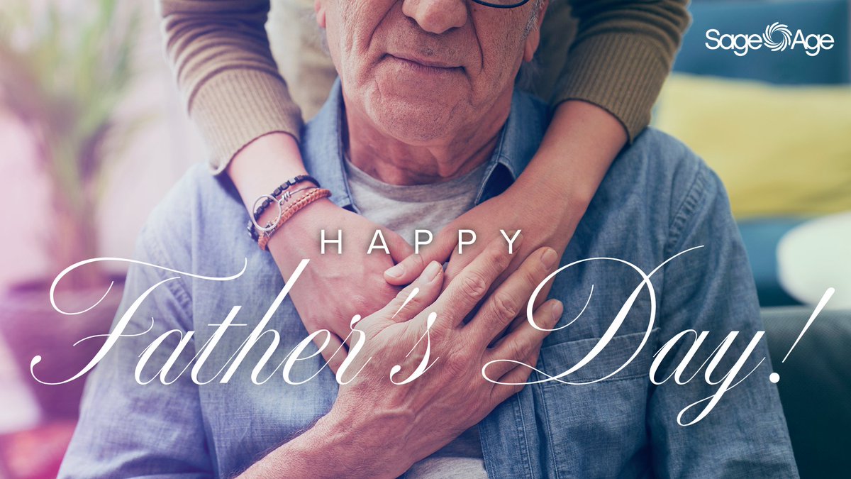 Happy Father’s Day from all of us at SageAge! 💙 Today we celebrate the dads, grandfathers, father figures—and especially the amazing fathers on our own team—who inspire us every day with their strength, wisdom, and love.