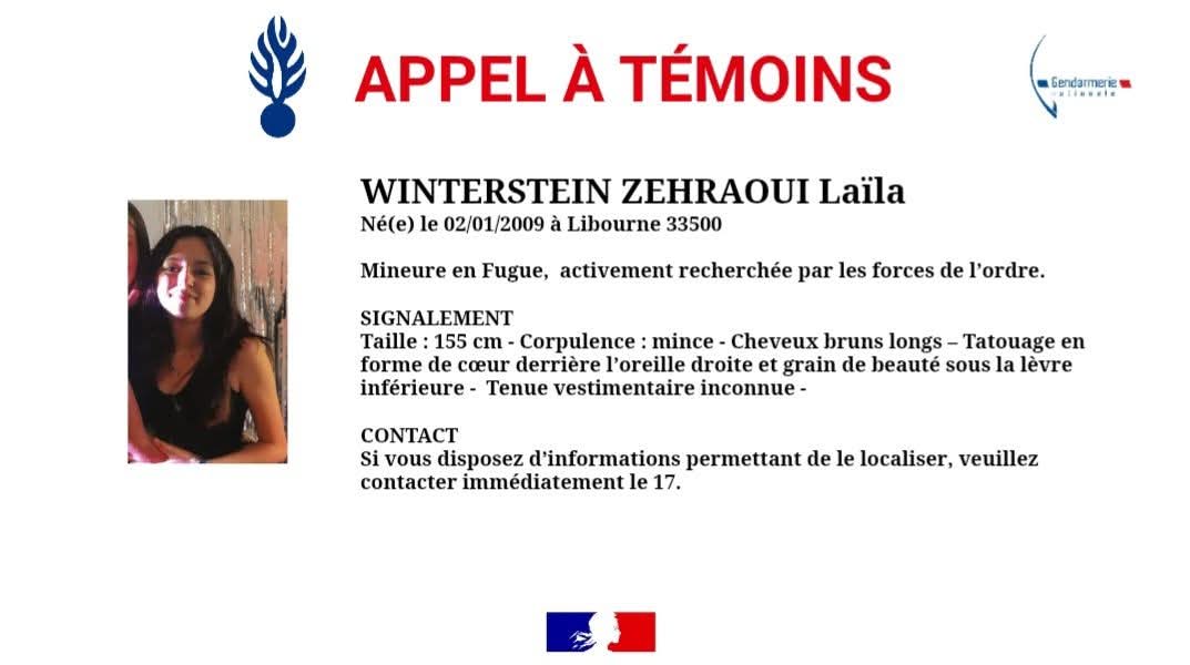 🚨 APPEL À TÉMOINS lancé par la gendarmerie de la Gironde 👇