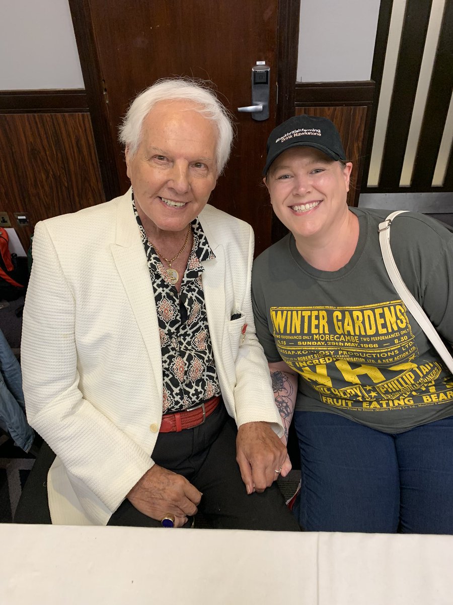 How wonderful it was meeting the legend that is <a href="/Jessconradcom/">Jess Conrad OBE</a>.  Such a gentleman and charming as ever.