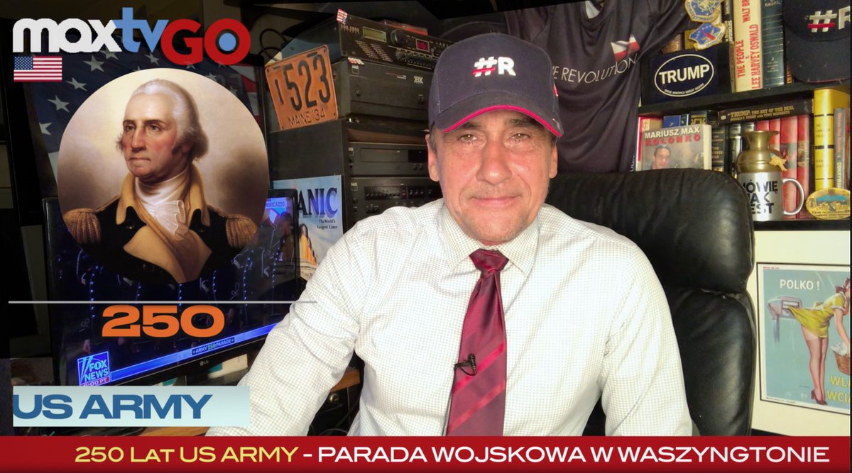 TERAZ w MaxTVGO.com SATU #R DAY NIGHT Wojskowe Party 💪 ( 26 min.) ⚫️Godz. 19:23:50⚫️
Taki👇#R BASEBAL HAT jest w MaxFanclub.com😍MaxTV American Poster: Polko! Władza wciąga!🥰 w prawnym rogu na dole - as well.. ( LOVE IT!! ) 
Enjoy! 💕Wasze komenty dodamy