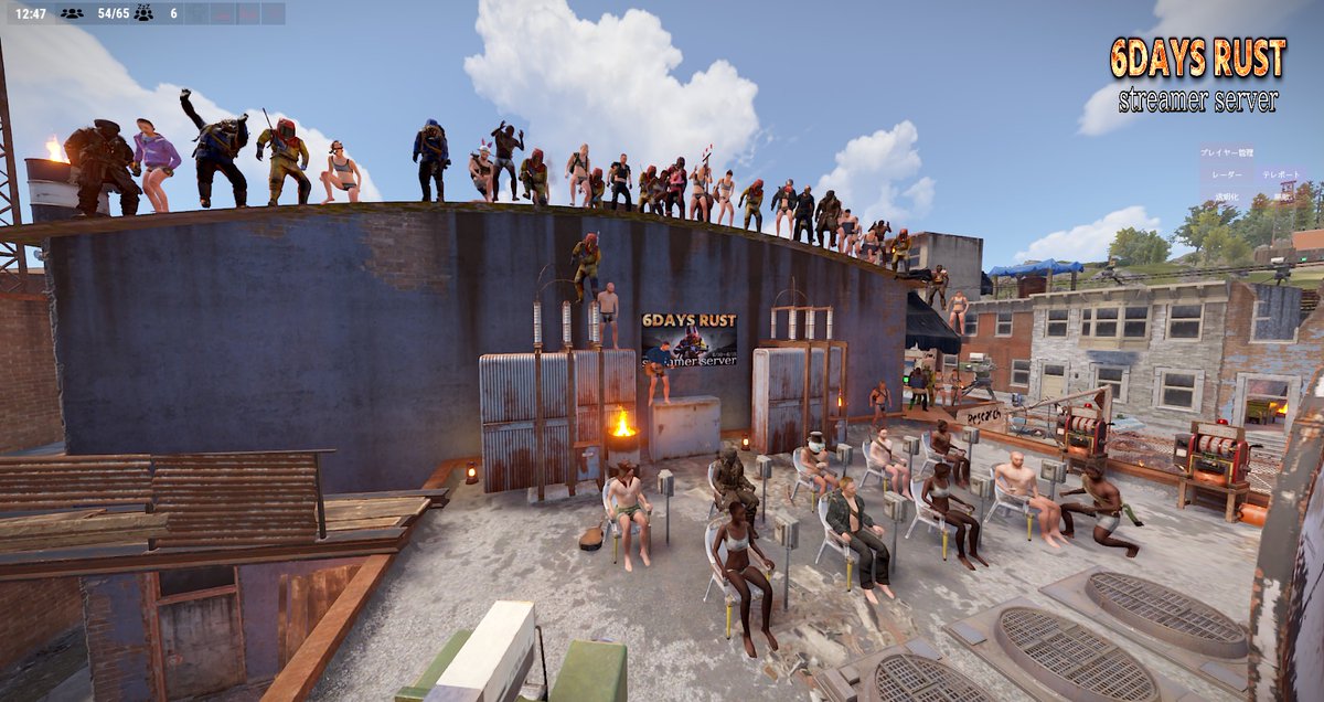 BTCHs_1st's tweet photo. RUST配信者サーバー
#6DAYSRUST 

色んなドラマがあったと思います！！！！
ご視聴ありがとうございました！！！

また違う世界で会いましょう！ https://t.co/fRLnZ53ceM