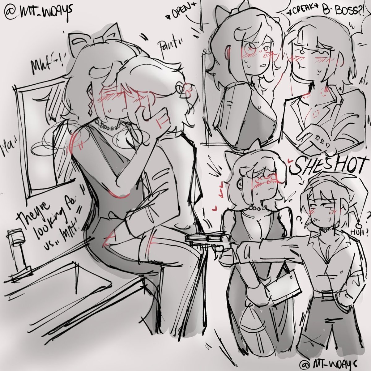 Did this a few days ago
#ragapom #buttonblossom #jesterdoll #ragathaxpomni #pomnixragatha