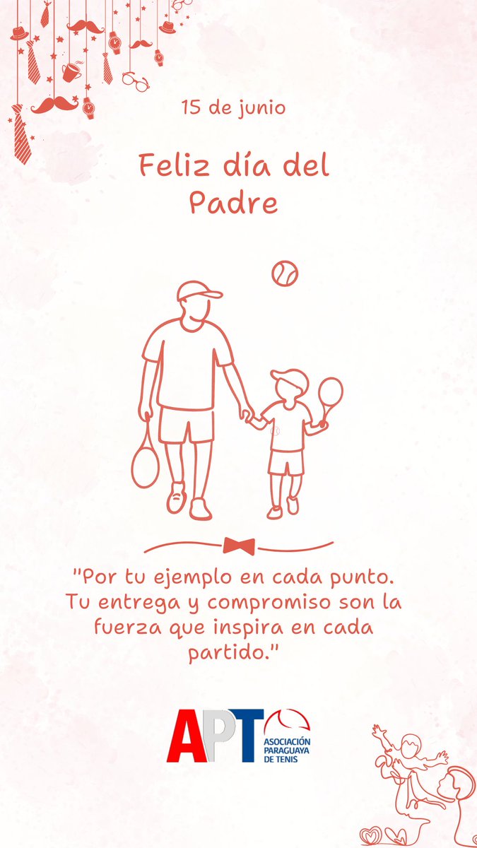 ¡Feliz día para todos los padres!