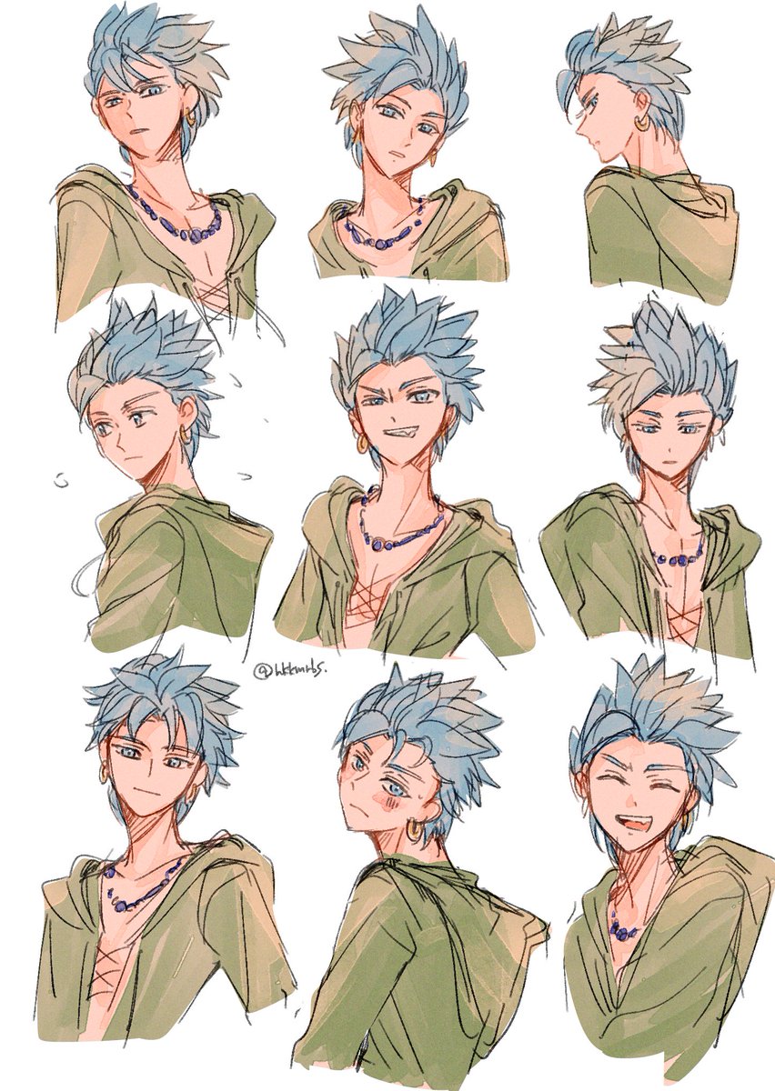 寝る前のかみゅ落書き