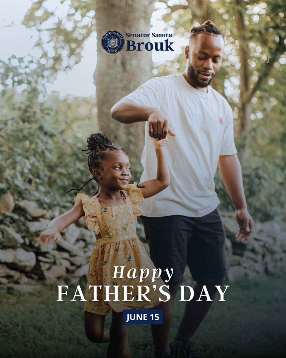 SenatorBrouk's tweet image. Wishing a Happy Father’s Day to all the dads and father figures in our communities.