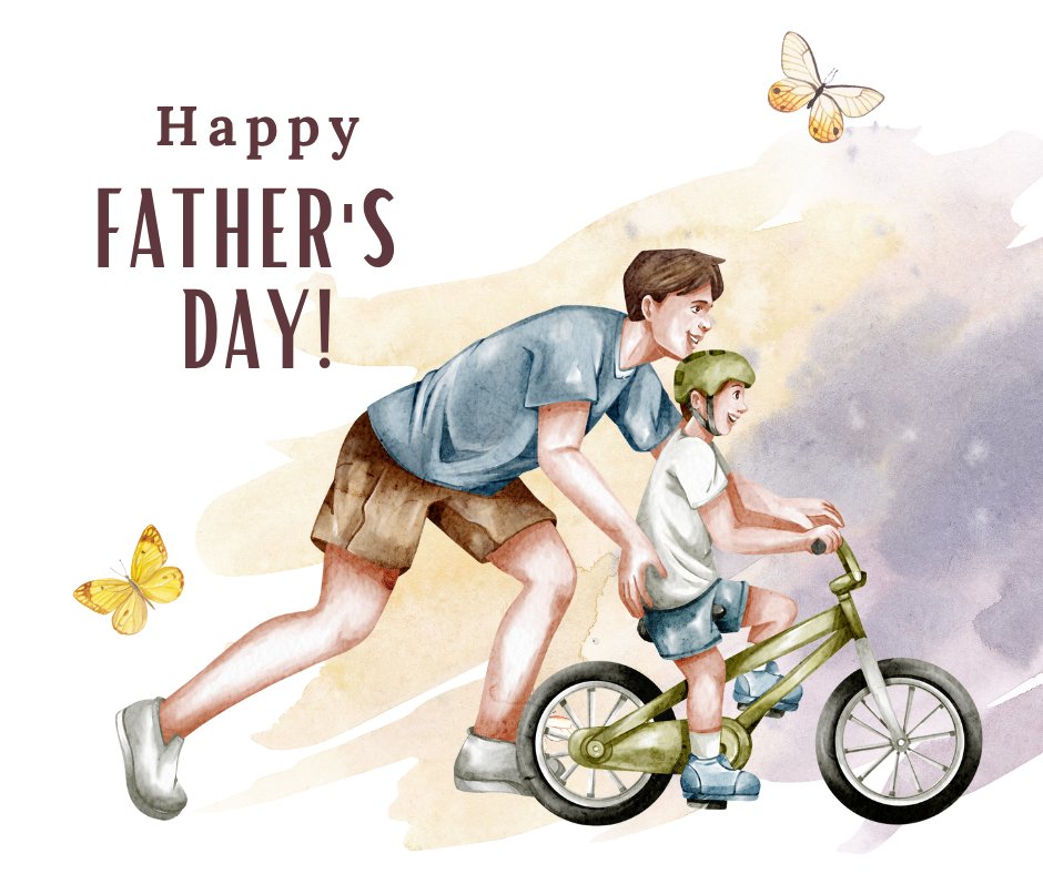 Happy Father's Day to all the incredible dads out there! 🎉 You are strong, loving, and truly irreplaceable. Keep being the amazing role models and heroes that you are! #FathersDay #DadsRock #SuperDadHappy Father's Day