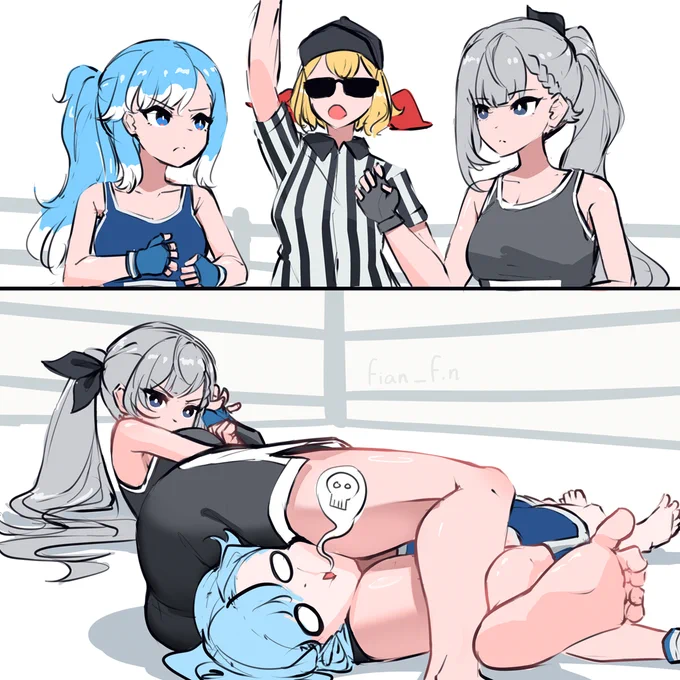 Wrestle
#AeruSeni #Zetacrylic #inKaela 