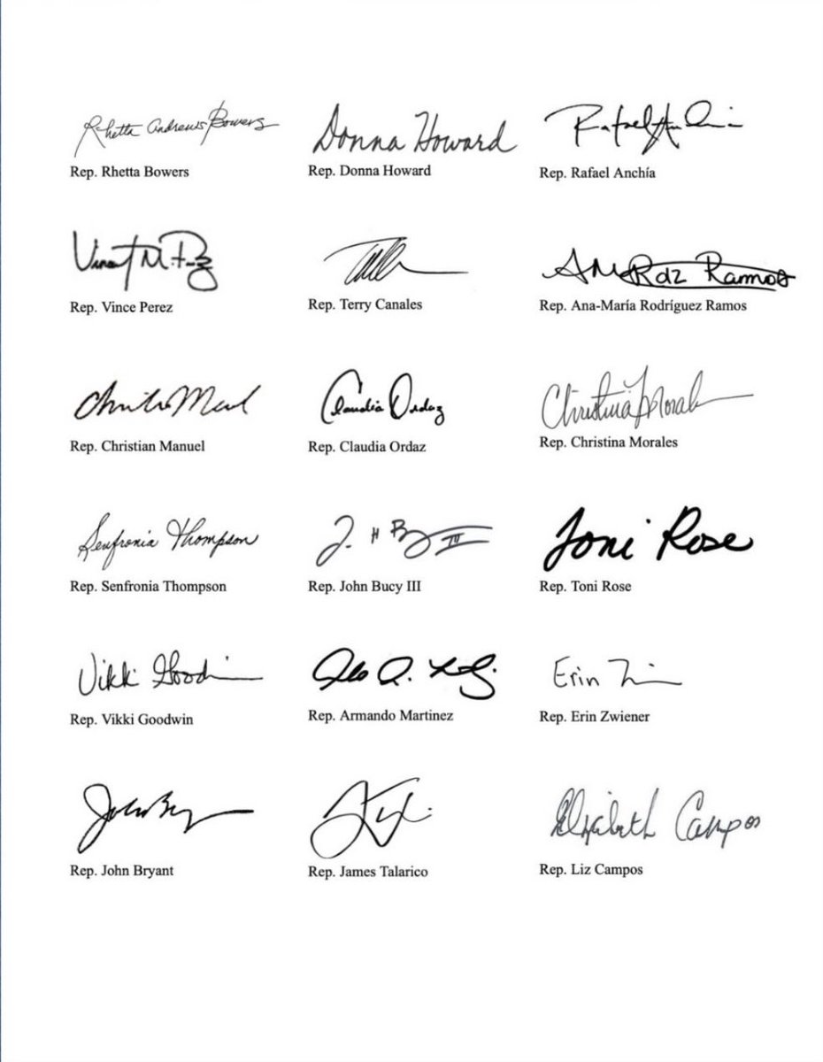 lindafortexas's tweet image. After the political killings in MN, I joined a letter urging Gov. Abbott to act now to protect officials & democracy.
——
Tras los asesinatos en MN, firmé una carta pidiendo al gob. Abbott que actúe ya para proteger a funcionarios y la democracia.
#HD107 #TXLege