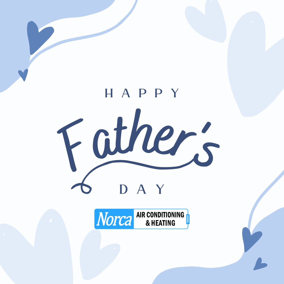 Happy Father’s Day to all the dads who keep it cool—at home and in life. 💪❄️

Whether you're fixing the A/C or just chilling under it, today we salute you.

– From all of us at Norca Air 💙
#FathersDay #HVACDads #NorcaAir #CoolDads