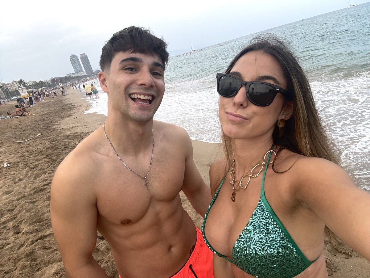 La barceloneta parece Campo de batalla