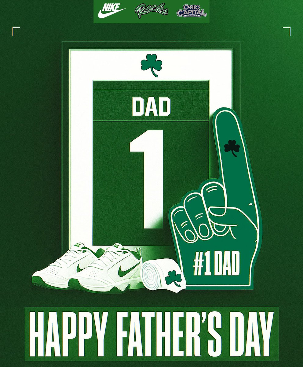 Wishing a Happy Father’s Day to all of the Rock Fathers and Father Figures today! Thank you for all you do! #GoRocks☘️