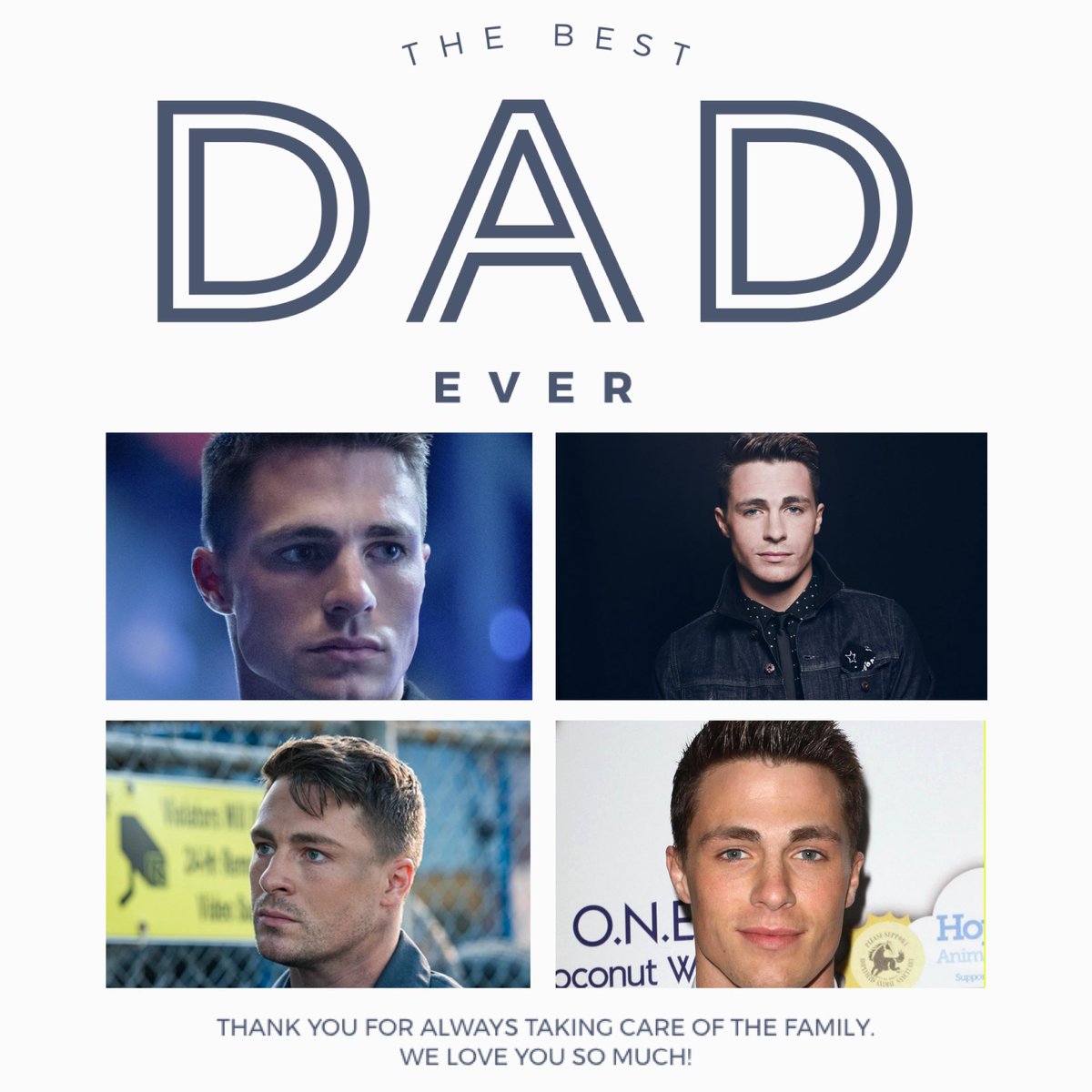 Happy #FathersDay to the best dad who is always there for his girls we love u baby so so much enjoy your special day <a href="/RoyHarper26/">Roy Harper</a>