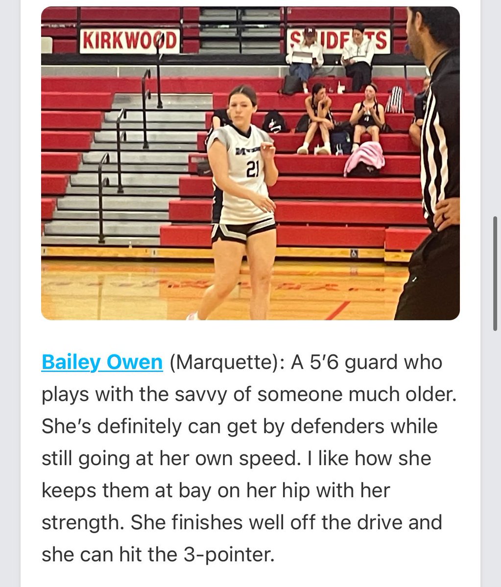 Thank you for the write up!  <a href="/MustangsWBB/">Marquette Mustangs WBB 🏀</a> <a href="/PGHMissouri/">Prep Girls Hoops Missouri</a> <a href="/cgh00ps/">Chaz Glotta</a>