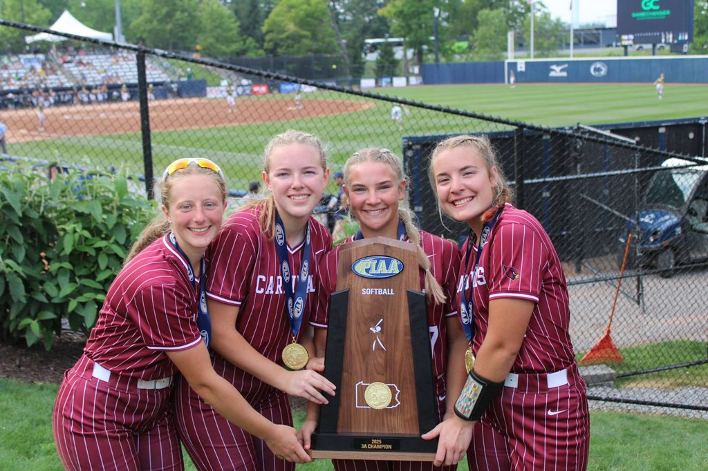 Callee (@callee_leffler7) on Twitter photo Junior season was truly something to remember forever…
The TRIFECTA was complete Friday as we won the STATE CHAMPIONSHIP in 13 innings!!🥇🤩
Schuylkill League ✅
Districts ✅
States✅
<a href="/GoldGarvey/">Newtown Rock Gold- Garvey</a> <a href="/PGFnetwork/">PGF</a> <a href="/ExtraInningSB/">EXTRA INNING SOFTBALL</a> <a href="/LineDsoftball/">Line Drive Media</a> Junior season was truly something to remember forever…
The TRIFECTA was complete Friday as we won the STATE CHAMPIONSHIP in 13 innings!!🥇🤩
Schuylkill League ✅
Districts ✅
States✅
<a href="/GoldGarvey/">Newtown Rock Gold- Garvey</a> <a href="/PGFnetwork/">PGF</a> <a href="/ExtraInningSB/">EXTRA INNING SOFTBALL</a> <a href="/LineDsoftball/">Line Drive Media</a>