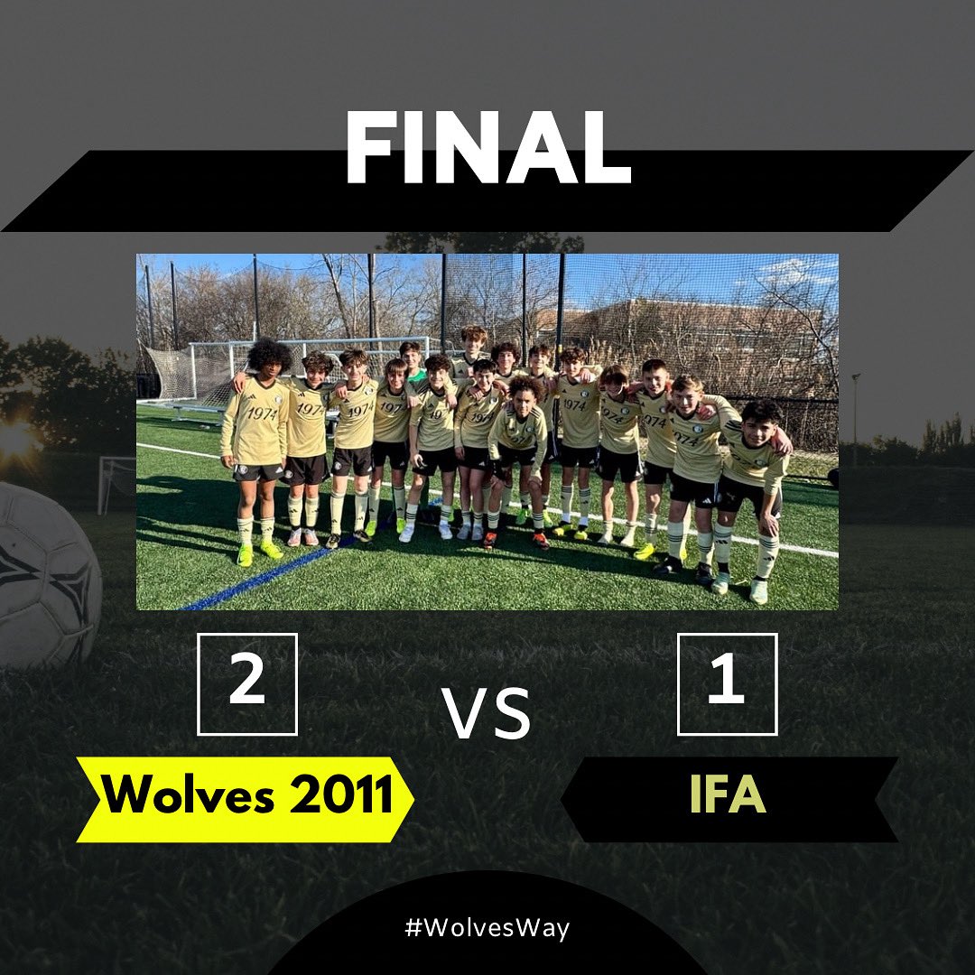 MichWolves1974's tweet image. ⭐️Our 2011 Wolves grinded out a 2-1 win over an excellent IFA team to stay undefeated in pool play at the NAL Nationals Championships. 
Rami and Remington scored the goals⭐️

 #wolvesway ⭐️⚽️🐺