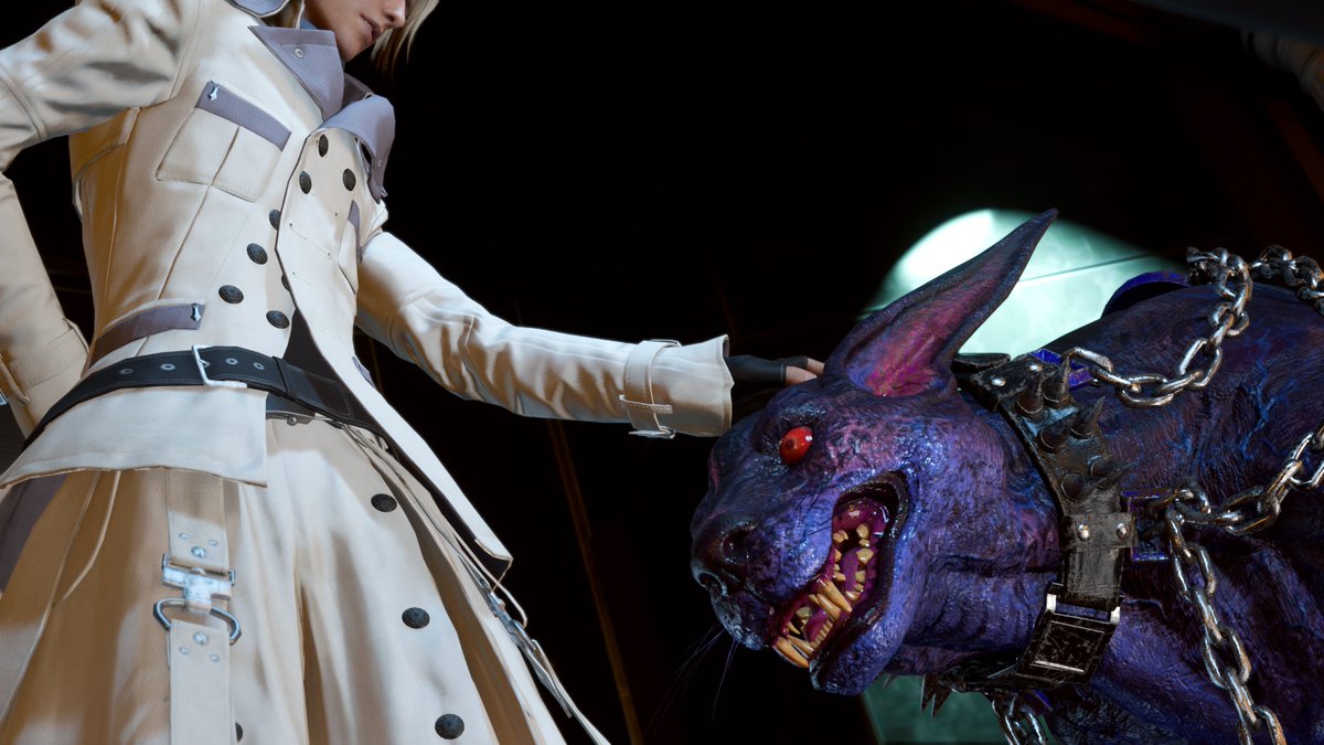 RenoDarling's tweet photo. happy father's day to ff7's #1 dog dad, Rufus Shinra https://t.co/e5hmfWfNAJ
