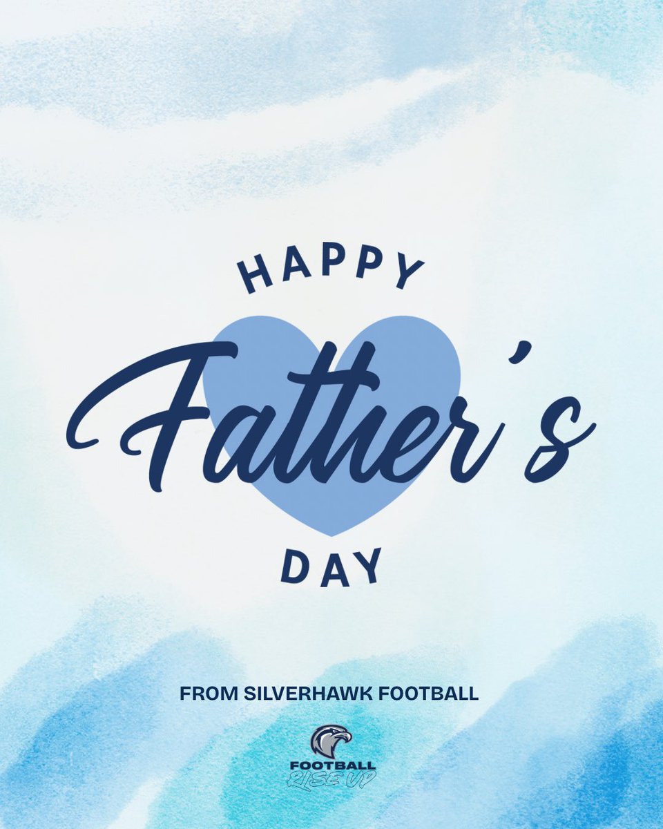 LakeHowellFB's tweet photo. Happy Father’s Day! We appreciate each of our SilverHawk dads.
#RISEUP #HawkStrong #HawkNest #LHHSFootball https://t.co/QzxCKu9nDc