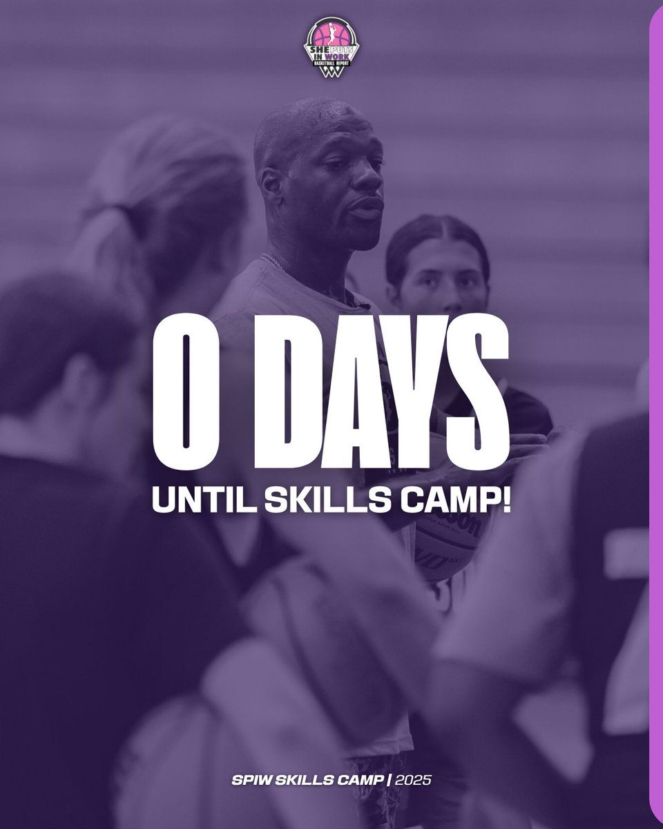 She Puts in Work Basketball Report (@sheputsinwork) on Twitter photo 0 DAYS AWAY! 
Spots are filling up and we have a lot of great things planned. Do not miss out on this opportunity to learn some new skills, get exposure, and build your confidence. It's Go TIME!
Register here: lexdesirbball.com/spiw-skills-ca… 0 DAYS AWAY! 
Spots are filling up and we have a lot of great things planned. Do not miss out on this opportunity to learn some new skills, get exposure, and build your confidence. It's Go TIME!
Register here: lexdesirbball.com/spiw-skills-ca…