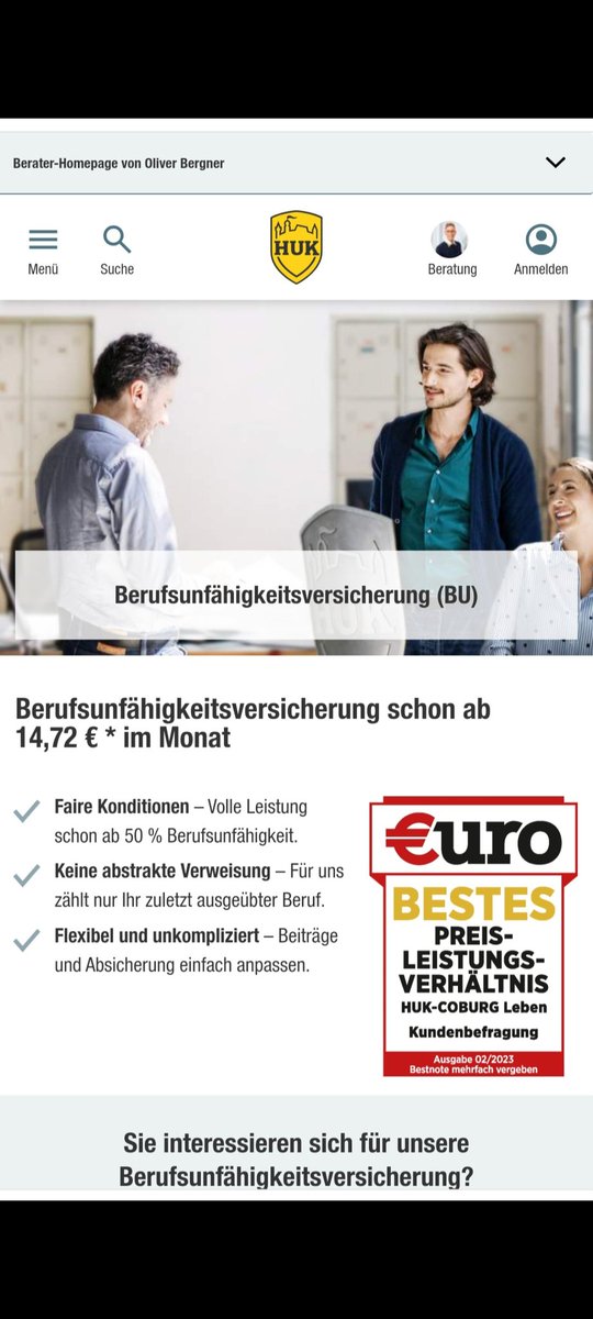 HukBergner's tweet photo. 😉Na schon beruflich abgesichert??
BU ist die Lösung ....
https://t.co/6KUKuCPs1J https://t.co/Mouw9PB2ON